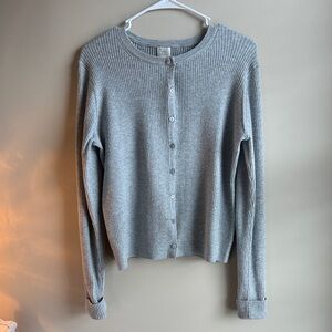 Lightweight Gray Cardigan
